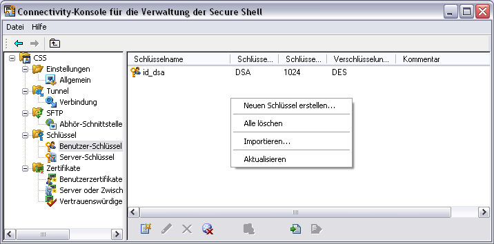 CSS Benutzerschl�ssel