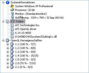 OpenGL Extension Viewer