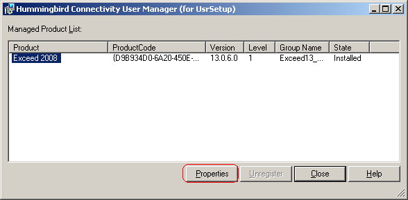 Exceed User Manager