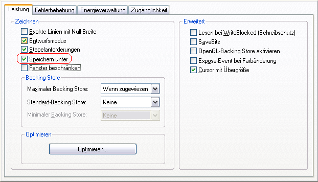 Xconfig - Performance
