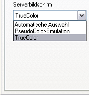 Xconfig: Server Visual